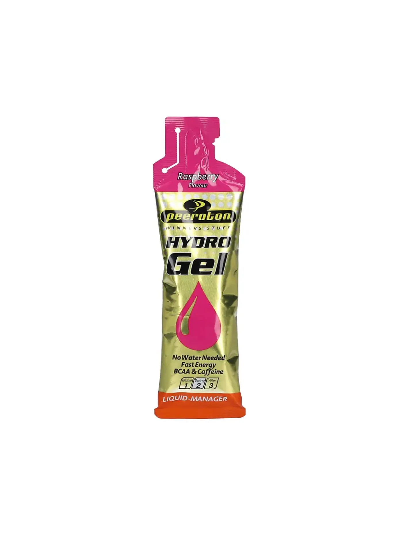 PEEROTON | Hydro Gel Raspberry 60ml mit Koffein | 